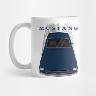 Ford Mustang Fastback 1968 - Presidential Blue Mug